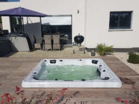 spa jaccuzzi enterré