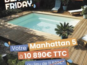 Pour le Black Friday votre piscine Cocktail Piscine à 10890€